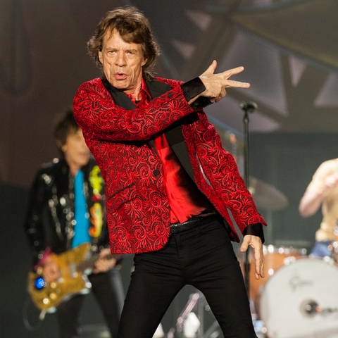 Mick Jagger, 2015 | Mick Jagger zeigt, dass er die "Moves Like Jagger" hat