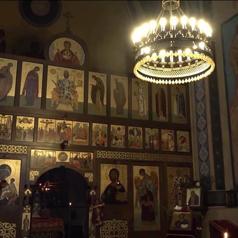 Ukrainisch-orthodoxe Gemeinde (Foto: SWR)