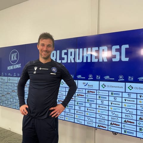 Christian Eichner, Trainer des Fußball-Vereins Karlsuher SC (KSC)
