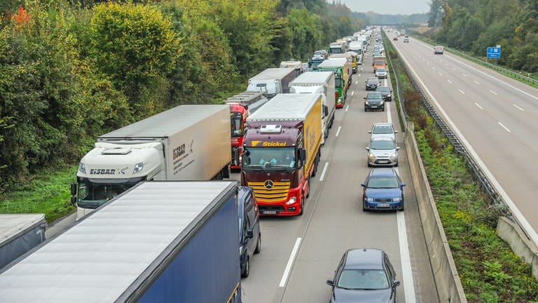 Laut Bundesverkehrsministerium werden in den kommenden Jahren deutlich mehr LKW auf den Straßen unterwegs sein.
