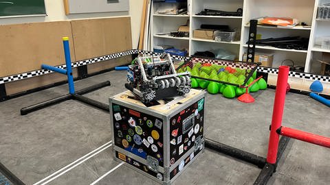 Schulprojekt Robotik von der IGS Rockenhausen nimmt an WM in Dallas teil (Foto: SWR)