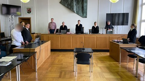 Landgericht Frankenthal: Wollte ein 24-Jähriger seine Freundin töten? (Foto: SWR)