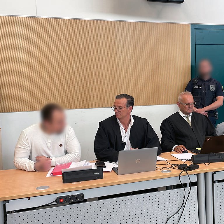 Angeklagter vor dem Landgericht Trier (Foto: SWR)