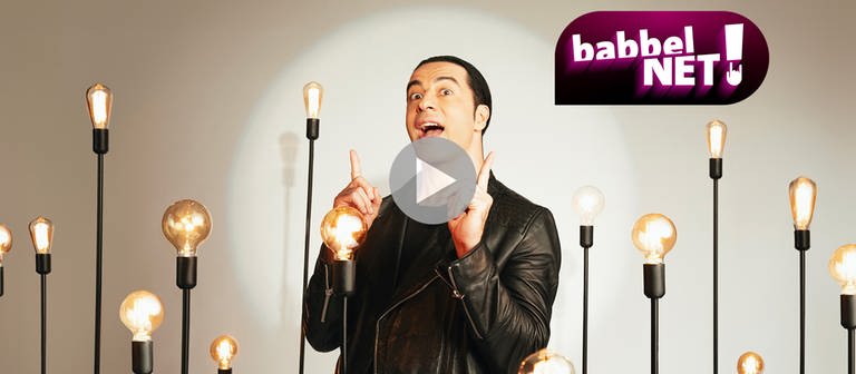 Comedian Bülent Ceylan in der zweiten Staffel "Babbel Net!"