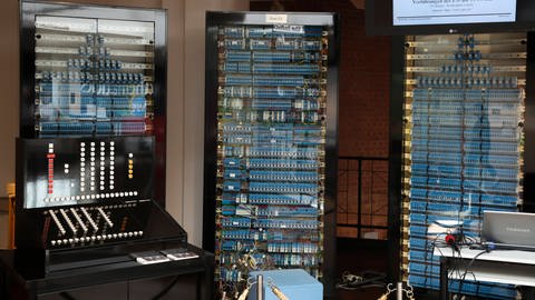 Nachbau des weltweit ersten Computers Z3 von Konrad Zuse.